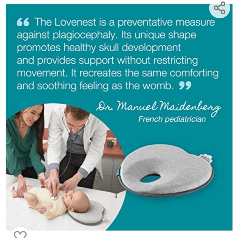 Babymoov Lovenest Organic Baby Headrest - Picture 6 of 6